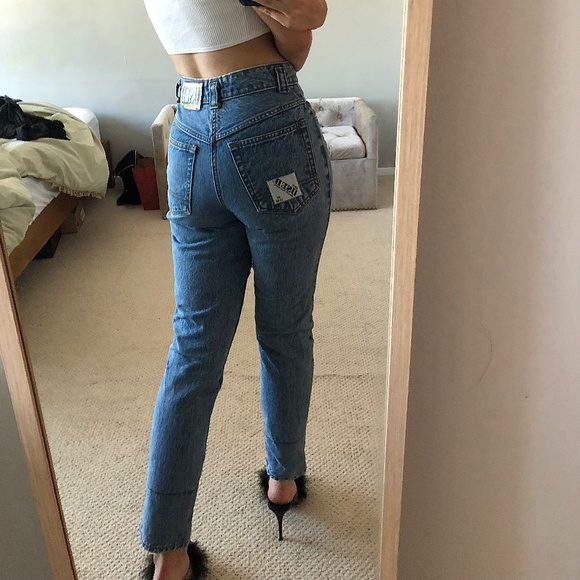 Rare Vintage High-Waisted Jeans by GET USED - Picture 5 of 9